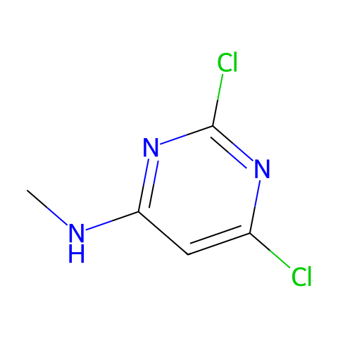 2,6-二氯-N-甲基嘧啶-4-胺结构图