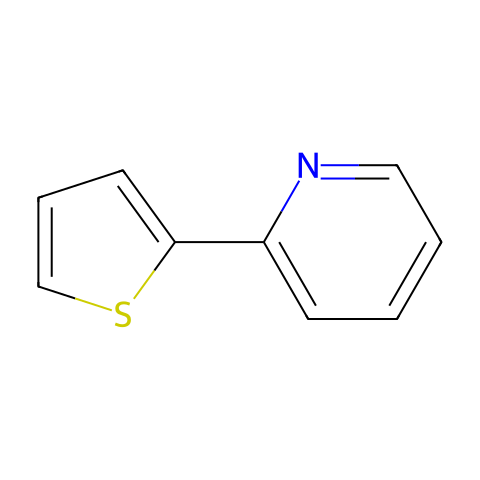 2-(2-噻吩基)吡啶结构图