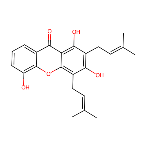 8-Deoxygartanin结构图