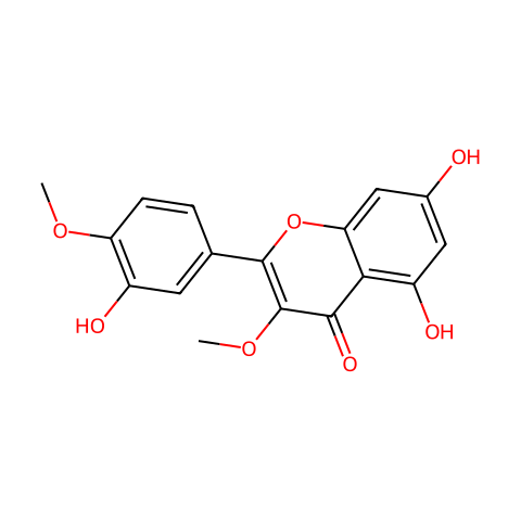 Quercetin 3,4'-dimethyl ether结构图