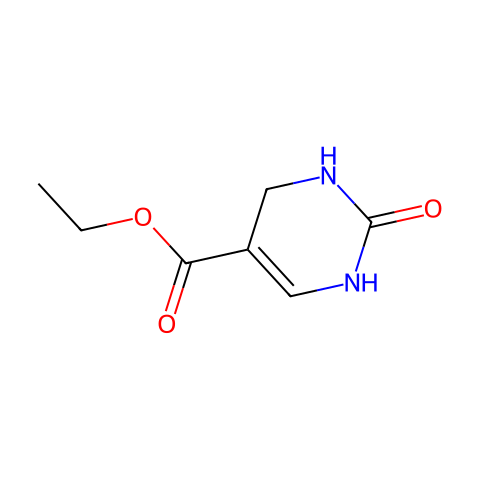 Ethyl 2-oxo-1,2,3,4-tetrahydropyrimidine-5-carboxylate结构图