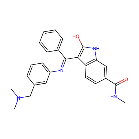 MEK inhibitor结构图