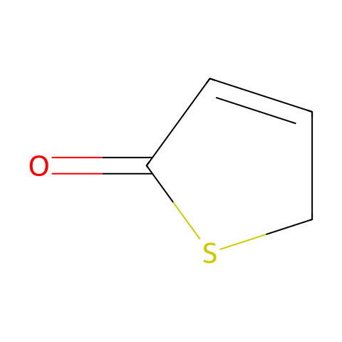 2(5H)-噻吩酮结构图