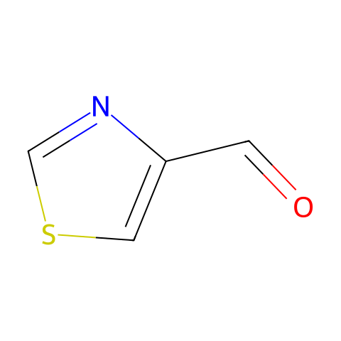 噻唑-4-甲醛结构图