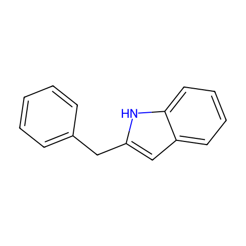 2-Benzyl-1H-indole结构图
