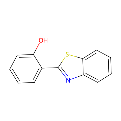 2-(2-羟苯基)苯并噻唑结构图