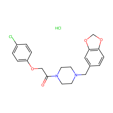 非哌西特盐酸盐结构图