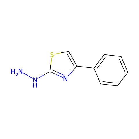 (4-Phenyl-Thiazol-2-yl)-Hydrazine结构图
