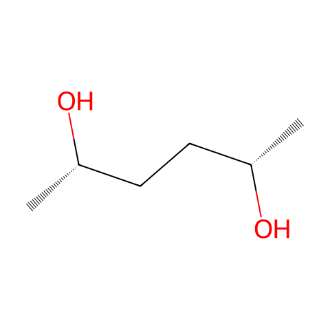 (2S,5S)-2,5-己二醇结构图