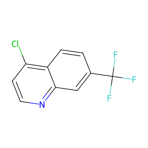 4-氯-7-(三氟甲基)喹啉结构图
