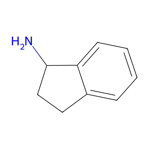 1-氨基茚满结构图