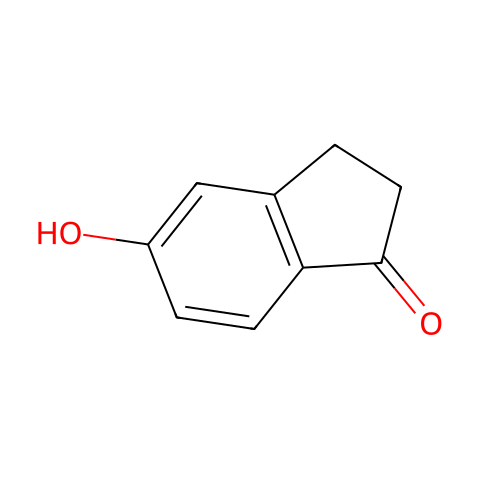 5-羟基-1-茚酮结构图