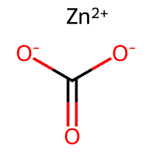 Zinc carbonate结构图
