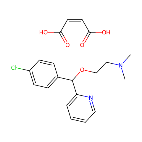 卡比沙明马来酸盐结构图