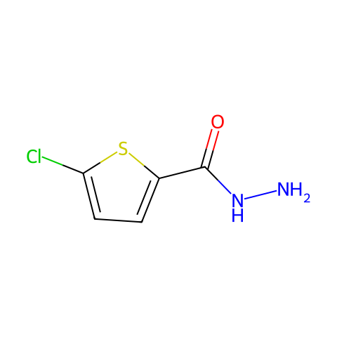 5-氯-2-噻吩甲酰肼结构图
