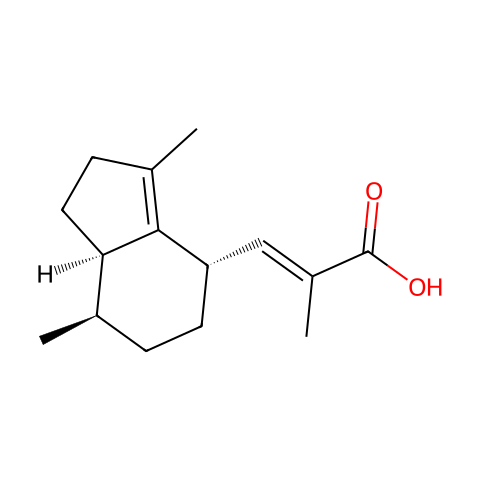 缬草烯酸结构图