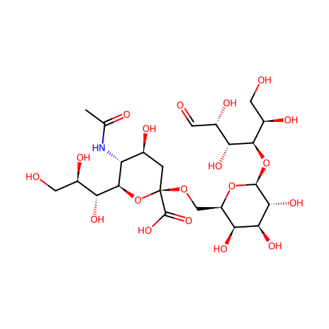 N-ACETYLNEURAMIN-LACTOSE结构图