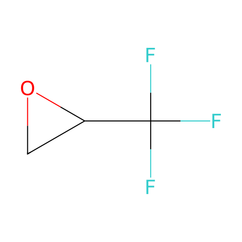 1,2-环氧-3,3,3-三氟丙烷结构图