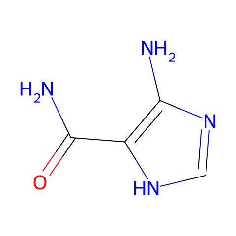 4-氨基-5-咪唑甲酰胺结构图