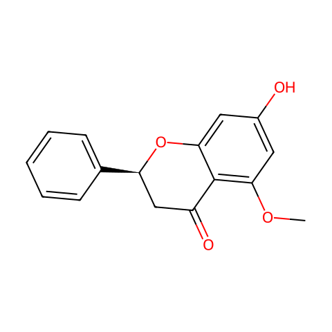 山姜素 分子结构图