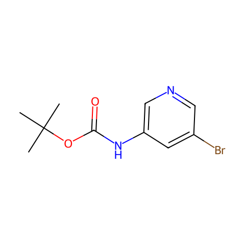 5-溴吡啶-3-甲酸叔丁酯结构图