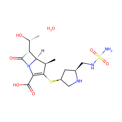 Doripenem hydrate结构图