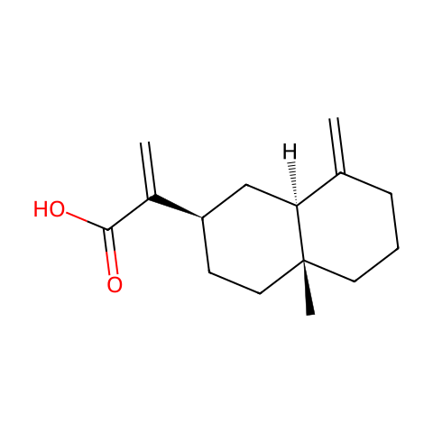 BETA-木香酸结构图