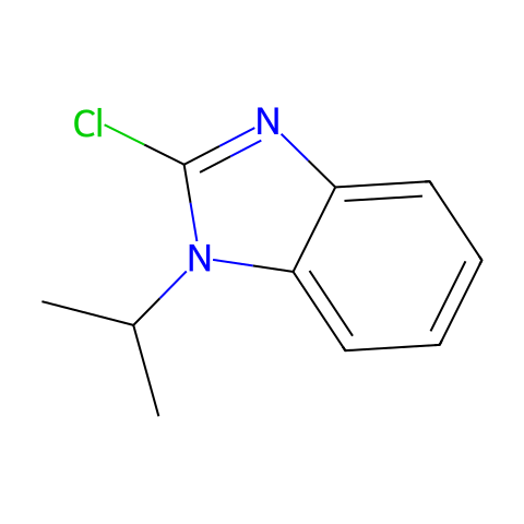 1H-Benzimidazole,2-chloro-1-(1-methylethyl)-(9CI)结构图