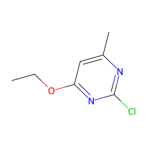 2-Chloro-4-ethoxy-6-methyl-pyrimidine结构图