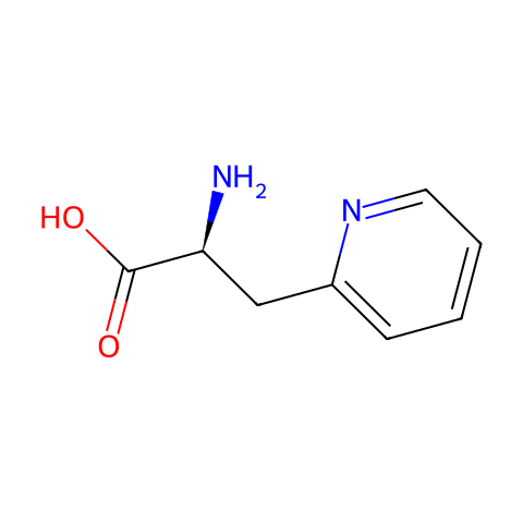 3-(2-吡啶基)-L-丙氨酸结构图