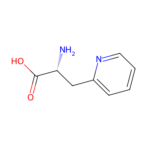 D-3-(2-吡啶基)-丙氨酸结构图