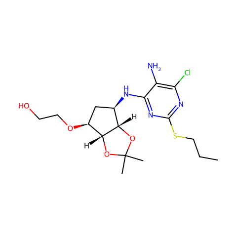 Ticagrelor Impurity 1结构图