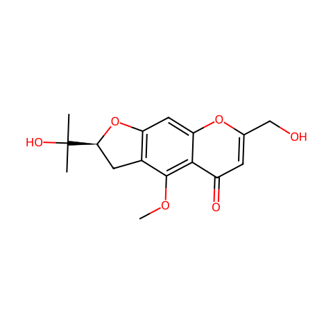 升麻素 分子结构图