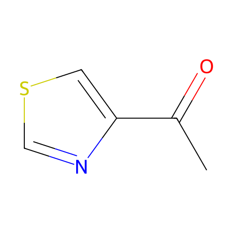 4-乙酰基噻唑结构图
