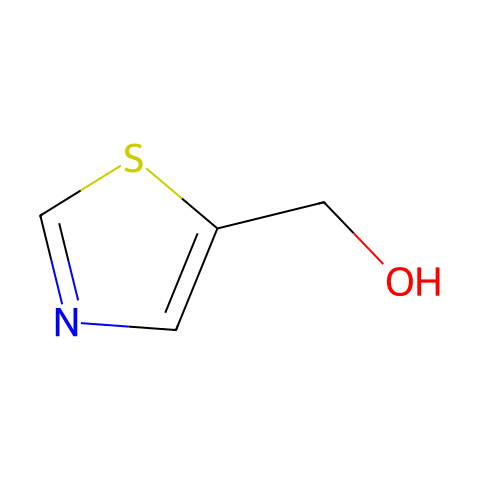 5-噻唑甲醇结构图