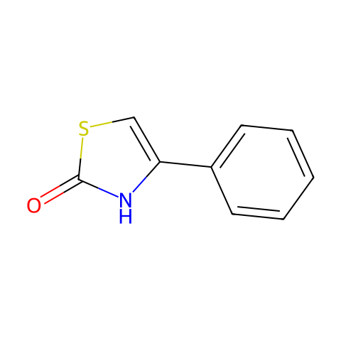 4-苯基噻唑啉-2-酮结构图