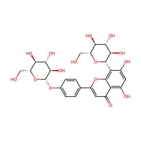 4'-O-Glucosylvitexin结构图