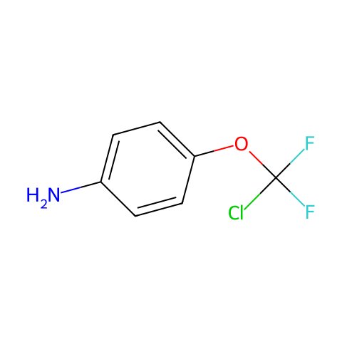 4-(氯二氟甲氧基)苯胺结构图