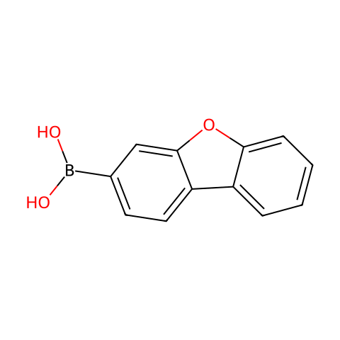 二苯并呋喃-3-硼酸结构图
