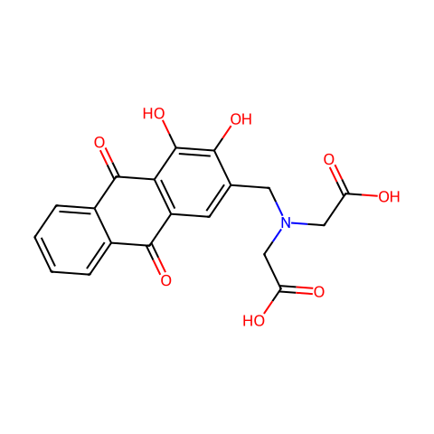 茜素络合指示剂结构图