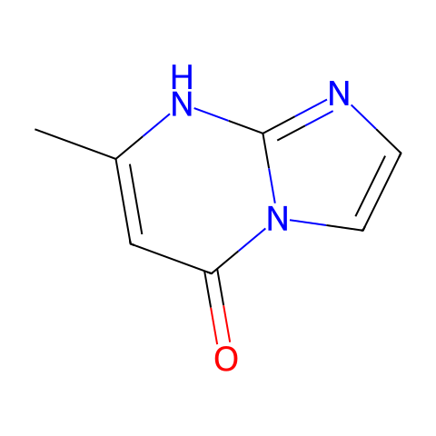 7-甲基-5h，8h-咪唑并[1，2-a]嘧啶-5-酮结构图