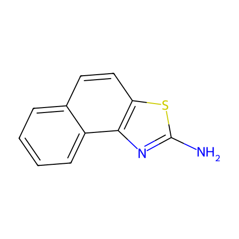 2-AMINO-BETA-NAPHTHOTHIAZOLE结构图