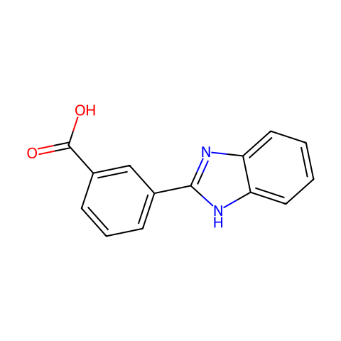 3-(1H-Benzoimidazol-2-yl)-Benzoic Acid结构图