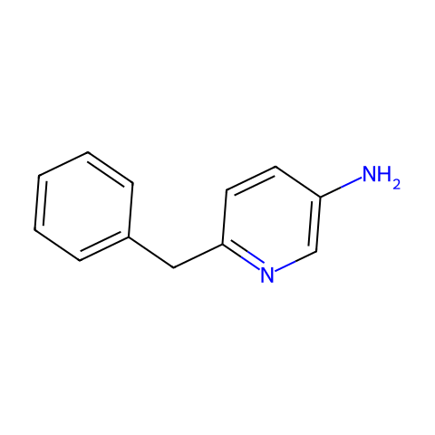 6-benzylpyridin-3-amine结构图
