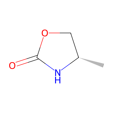 (4S)-4-Methyl-2-oxazolidinone结构图