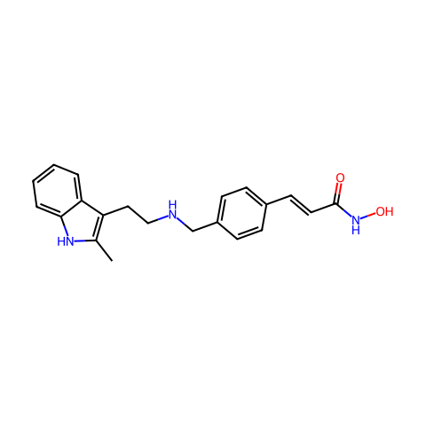 Panobinostat (LBH589)结构图
