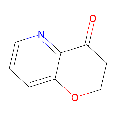 4H-Pyrano[3,2-b]pyridin-4-one,2,3-dihydro-(9CI)结构图