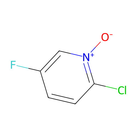 2-CHLORO-5-FLUOROPYRIDINE N OXIDE结构图