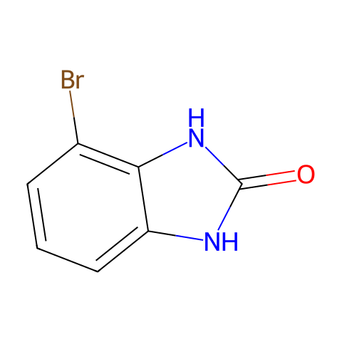 4-Bromo-1,3-dihydro-benzoimidazol-2-one结构图