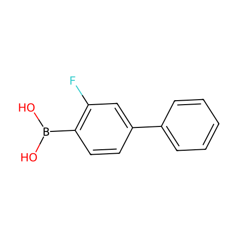 3-氟4-联苯硼酸结构图